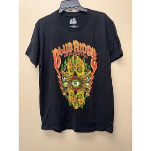 Blue Ridge Rock Festival 2023 Concert T-Shirt Mens Large Black Graphic Lineup L